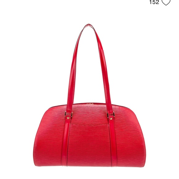 Louis Vuitton Red EPI Solferino 45 Shoulder Travel Bag - Picture 1 of 16